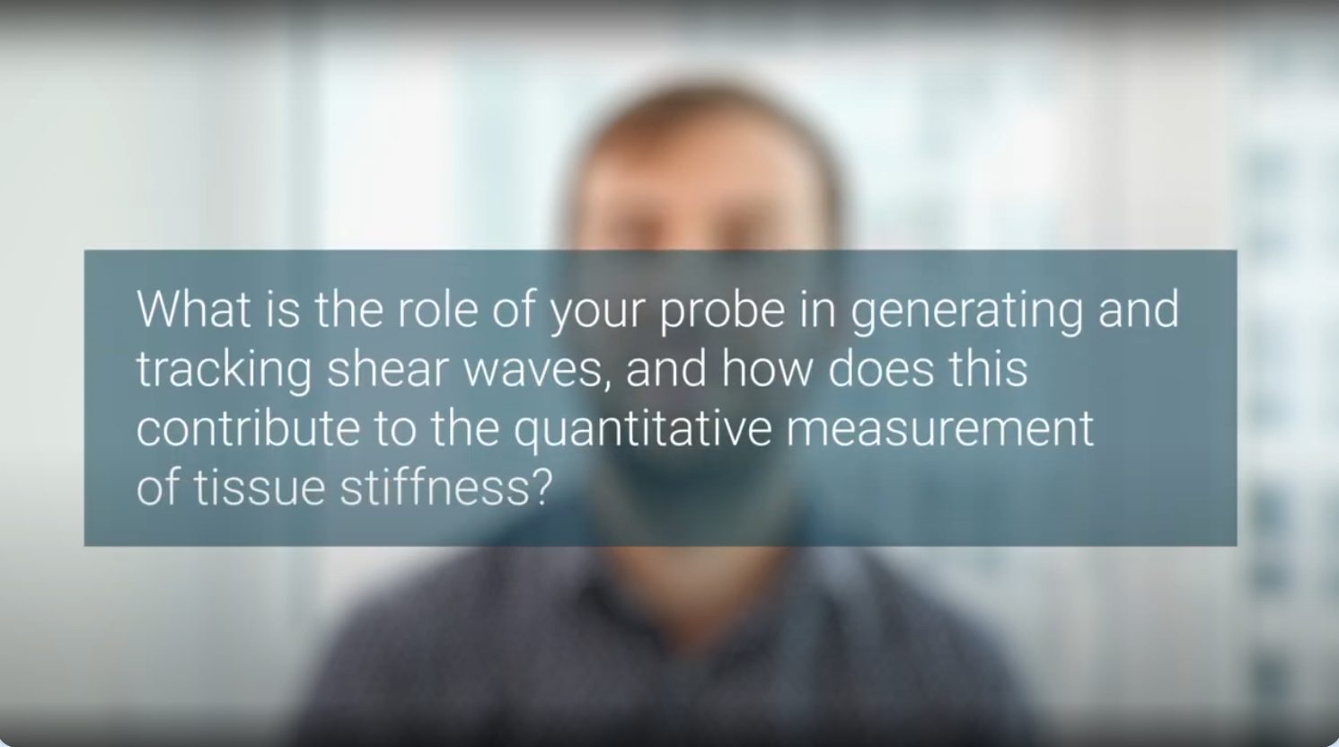 Probe Role in Shear Wave Measurement